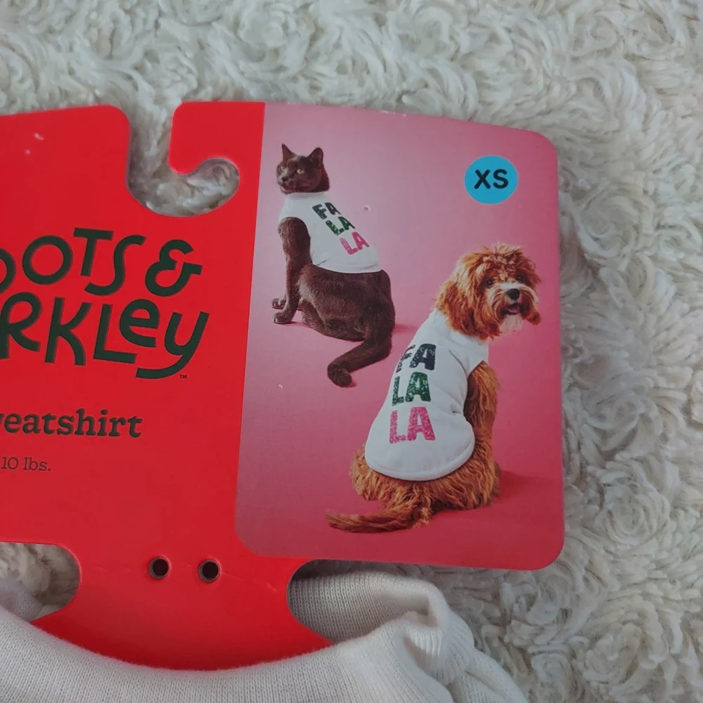 Boots & Barkley Cat Sweatshirt and Catnip Toys Feline Kitty Dress Up